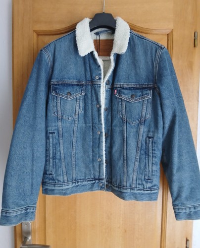 Veste jeans sherpa - veste,