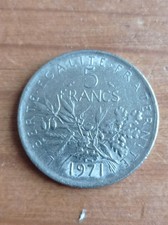 PIECES DE 5 FRANCS 1971