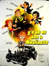 CARS CITROEN FRONT-WHEEL DRIVE D Cowl Y A UN OS DANS LA MOULINETTE FRENCH POSTER