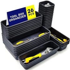 Drawer Organization 8/26/47pcs Tool Tray Tool Box Organizer Tray Dividers Set Wo