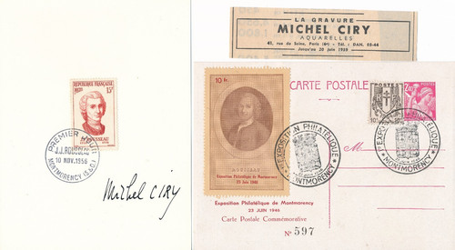 France 1956 1084 rousseau - france,