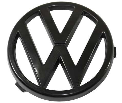 Logo 84mm noir calandre - 84mm,