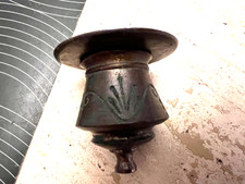 bobèche en bronze  ancienne