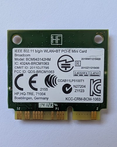 Carte réseau wifi - wifi, bluetooth