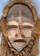 MASQUE DAN GUERE PEINT /