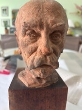 buste du physicien Arsene d'Arsonval 1851-1940 signe s.yourcevit ch en 1925