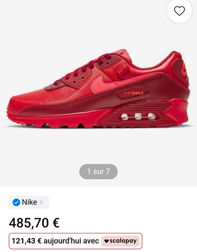 Air max neuve - 44, cuir