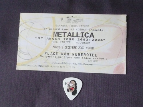 Metallica billet concert 09 - metallica,