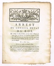 REIMS 1775 SACRE DE LOUIS XVI