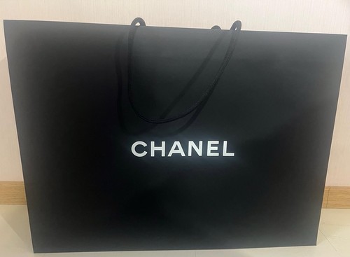 Sac shopping chanel carton - chanel, en