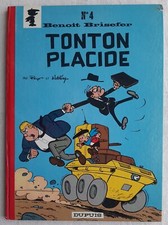 BENOIT BRISEFER 4 TONTON PLACIDE DUPUIS EDITION ORIGINALE 1969 (COTE 180 EUROS)