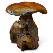Déco Champignon Bois de