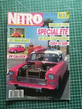 Revue Nitro N°87 1988 Chevy 55 Harley XR1000 Vw coccinelle Chevrolet 1955 Cadill