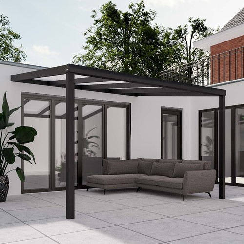 Pergola adossée carport - adossée,