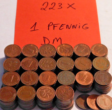 Lot 223x pfennig - lot, 1