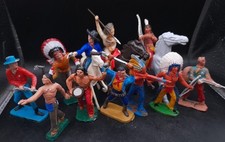 lot divers  FIGURINES WESTERN   / 1,32 éme