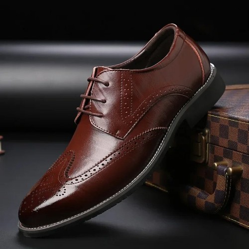 Chaussures pointues cuir - chaussures, en