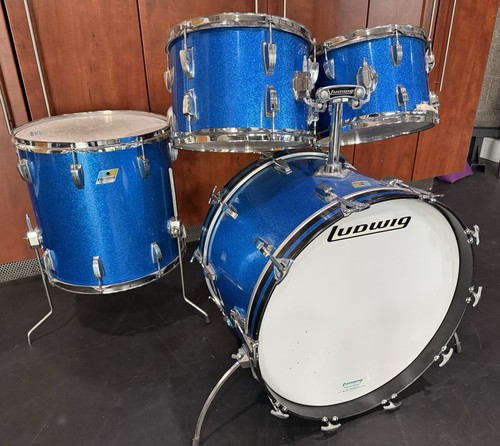 Vintage ludwig 1970s drumset - vintage,