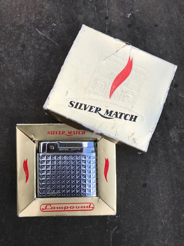 Ancien briquet gaz silver - briquet,