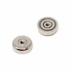 N42 Néodyme Pot Aimant Avec M5 Interne Fil - 25mm Diamètre - 10.5kg Languette