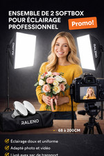 RALENO Softbox, Kit Studio