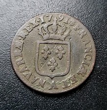 C0572 : Sol à L'écu louis XVI 1791 A Paris 