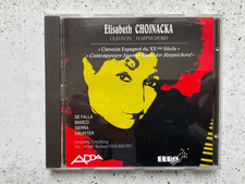 ELISABETH CHOJNACKA   Clavecin Espagnol du XXème siècle  CD  RARE
