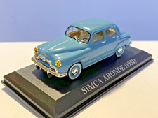 VOITURE SIMCA ARONDE 1951 BLEUE 1/43 IXO ALTAYA NOS CHERES VOITURES D'ANTAN