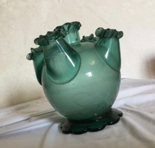 ANCIEN VASE RÉCIPIENT OVOIDE