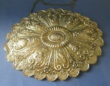 SUPERBE MIROIR OVALE A DECOR