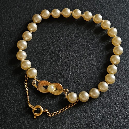 Bracelet perles véritables