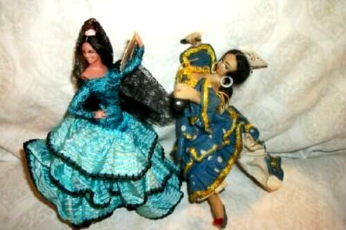 1950s aqua flamenco - aqua,