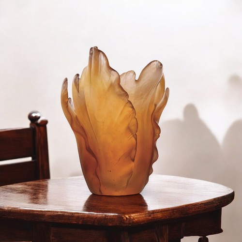 Daum 05213 tulip vase - tulip, in
