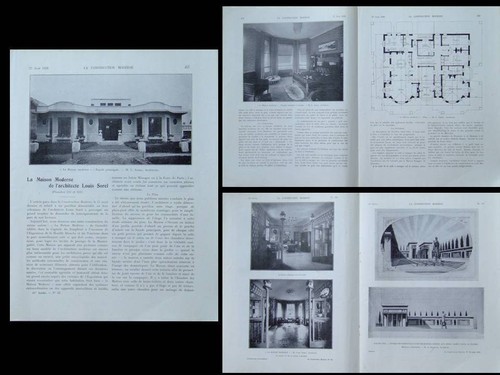 Construction moderne 1926 - moderne,