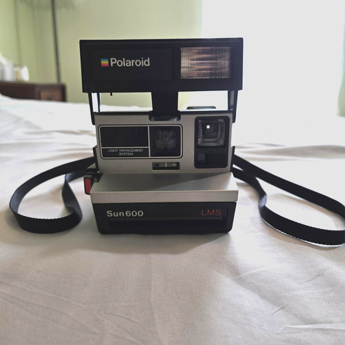 Vintage polaroid sun 600 lms - vintage,