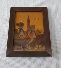 Pyrogravure Ancienne sur Bois