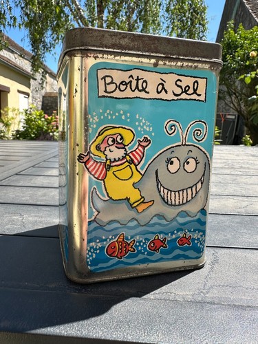 Boite sel métal - boite,