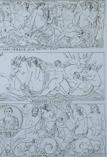 Gravure XIXème Antiquité