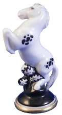 Augarten Wien Porcelaine Cheval Chess Pièce Figurine Porzellan Figur Vienna