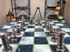 Jeu d’échecs ancien plateau