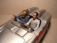 FIGURINES 1/18  MOSS JENKINSON  VROOM  NON PEINT  CMC MAISTO  GP REPLICAS 