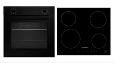 Four Cuisinière Mat Noir