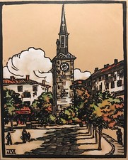 Haute-Savoie bois gravé et