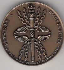 Médaille Française en bronze du XX Siècle Napoléon Bonaparte Empereur