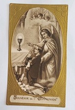 Ancienne image pieuse Souvenir