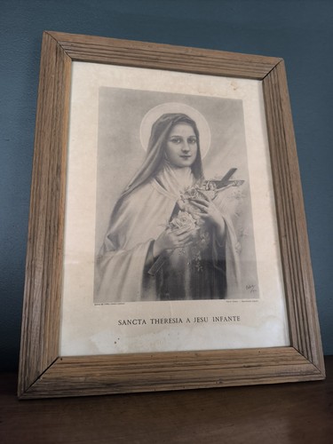 Ancienne gravure sainte - ancienne,