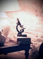 Vintage Microscope Science
