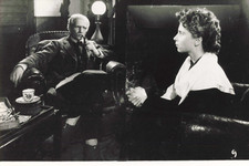 PHOTO PRESSE TÉLÉ ANTENNE 2 LE SILENCE DE LA MER J-M ROBAIN NICOLE STEPHANE