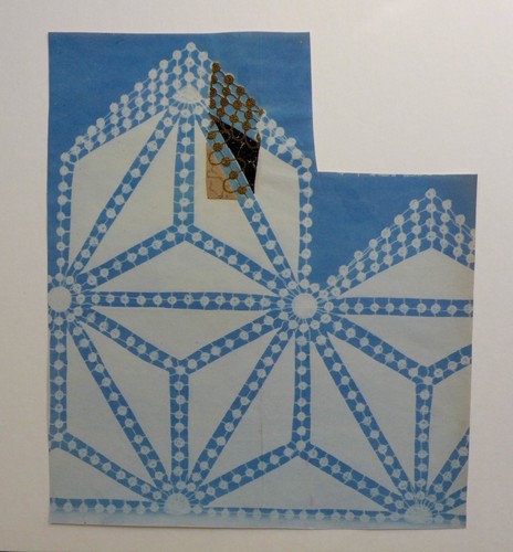 Photogramme cyanotype - -,