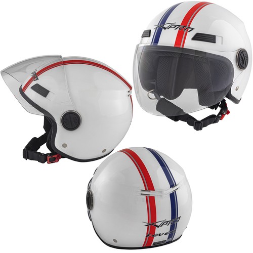 Casque avec moto scooter quad - casque,